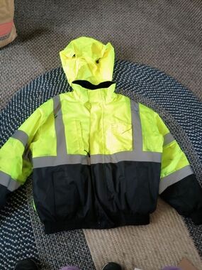 Safety Work Jacket Used Size XL